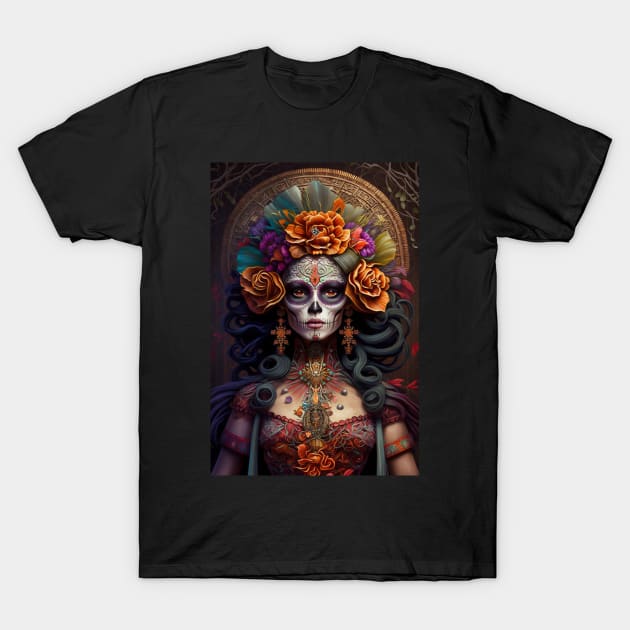 Dia de los Muertos II T-Shirt by j-maya